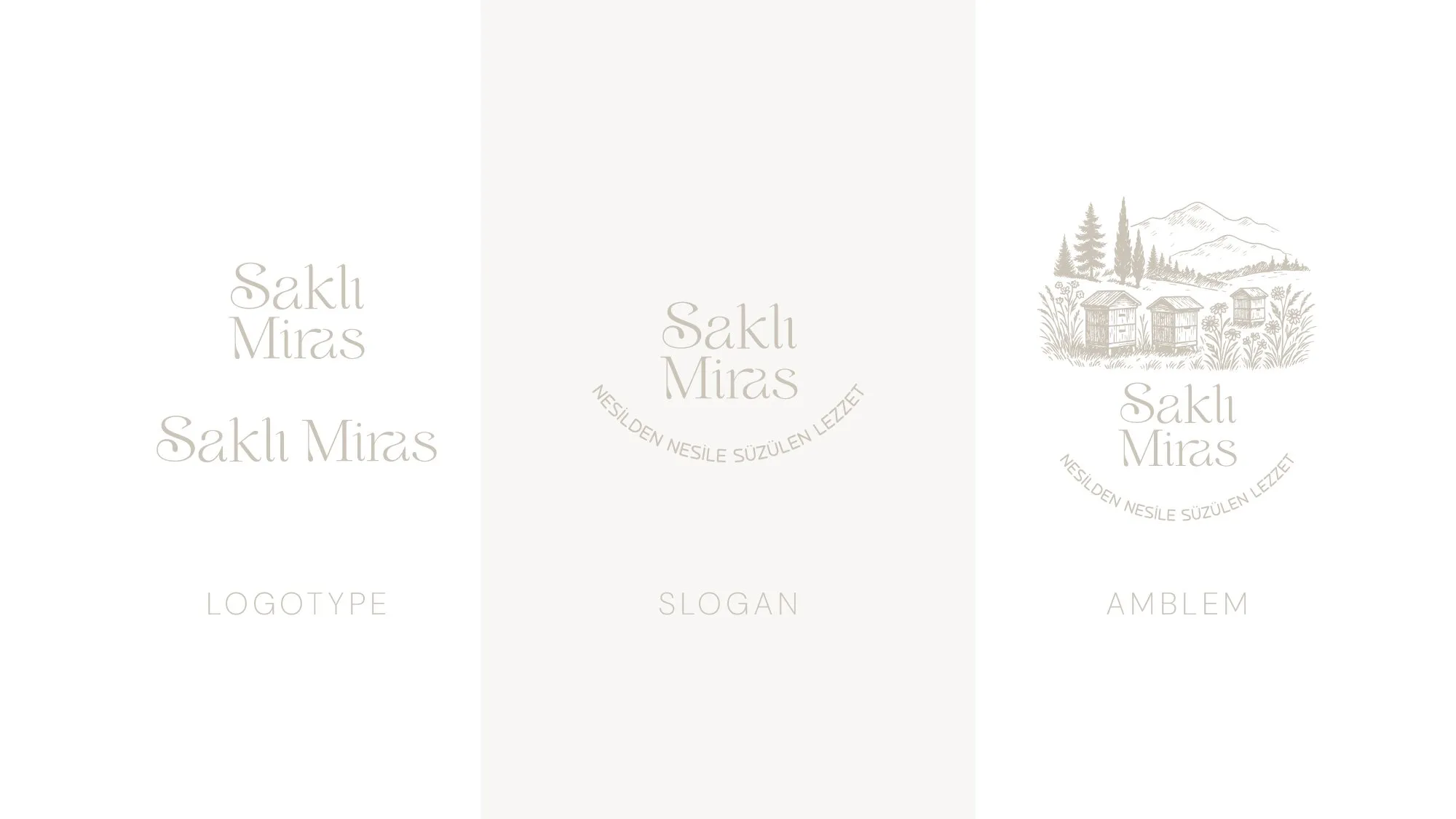 Saklı Miras brand identity, image 2