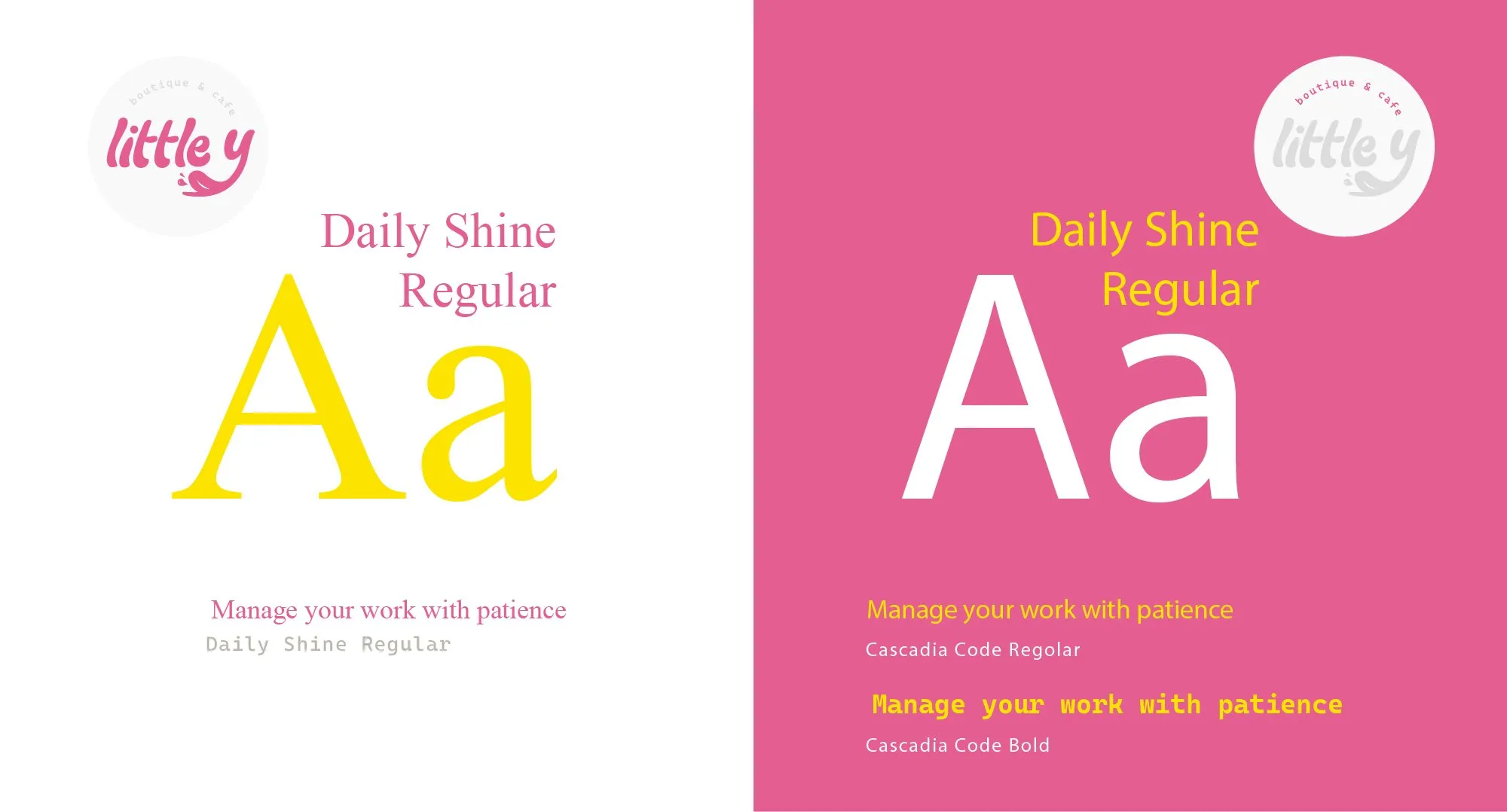 Little Y brand identity, image 3