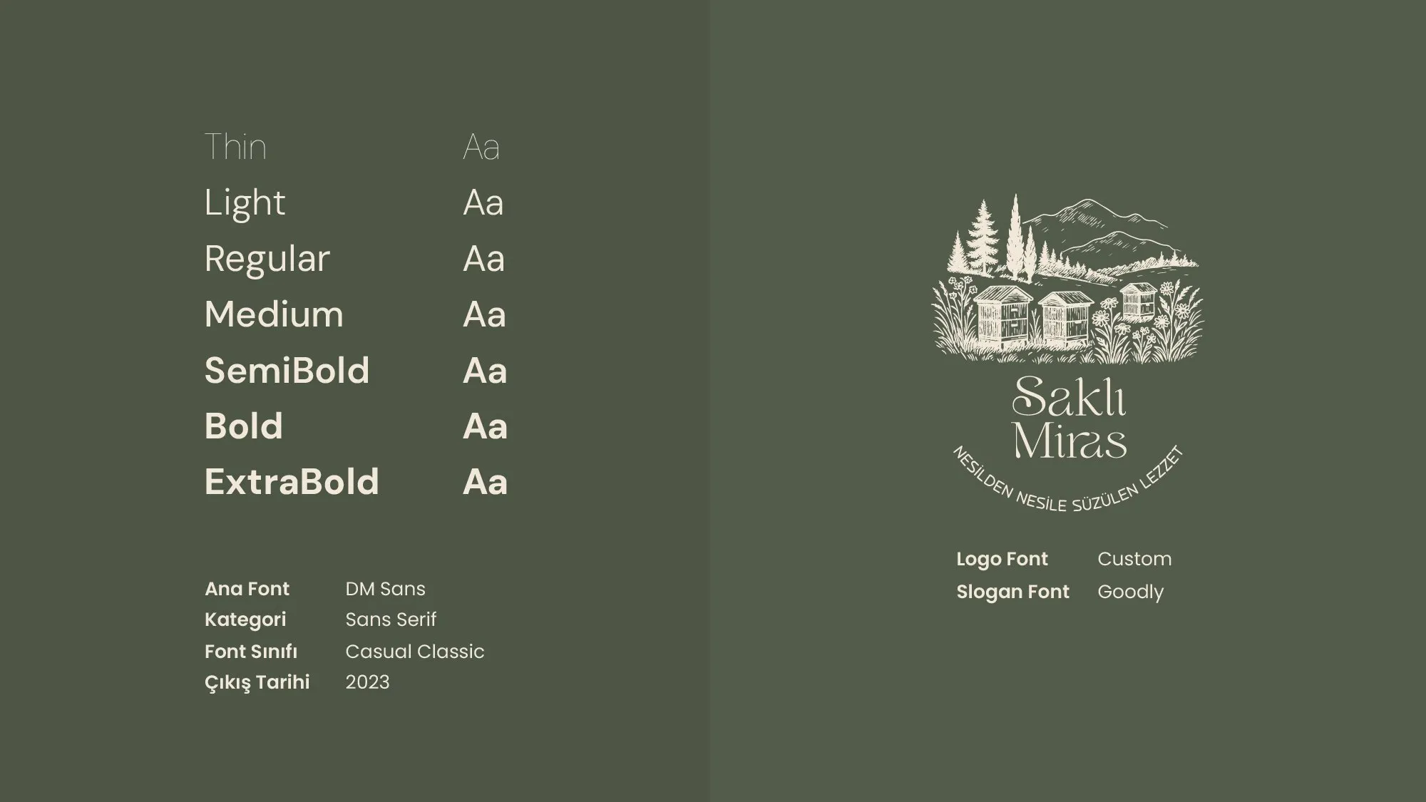 Saklı Miras brand identity, image 5