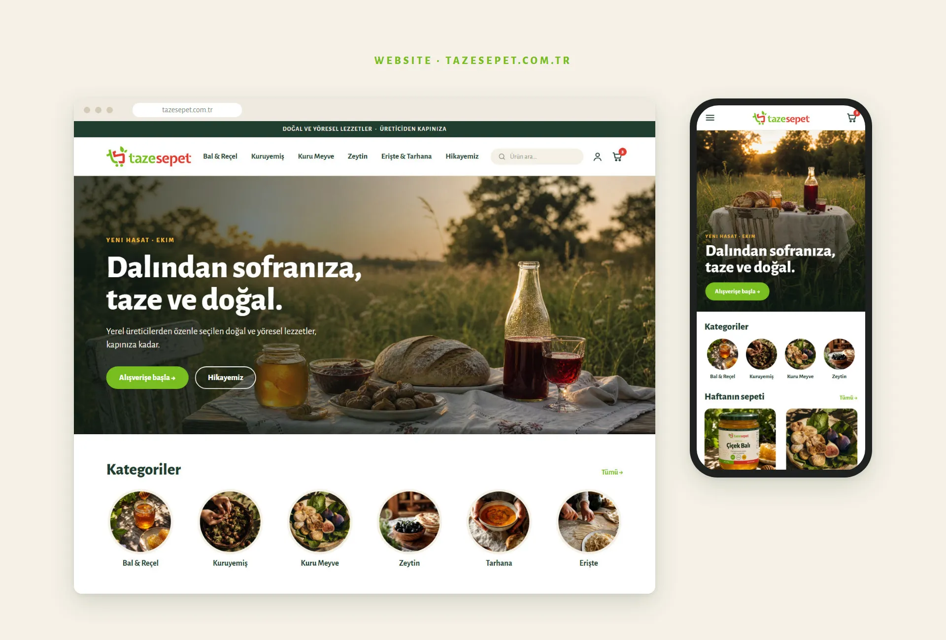 Taze Sepet brand identity, image 11